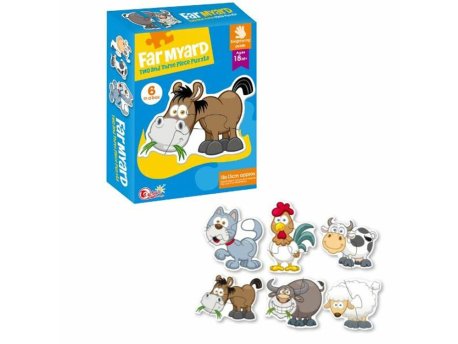 Milla Toys Puzzle 6u1 Farma 91/71112