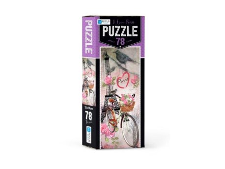 Blue Focus Puzzle I Love Paris BF234 108/22343