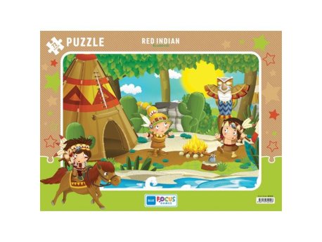 Blue Focus Puzzle Red Indian BF250 108/22503