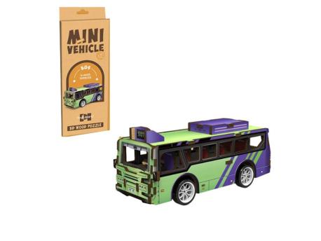 Milla Toys Drvene 3D puzzle Autobus 91/71135