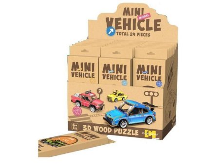 Milla Toys Drvene 3D puzzle 1/24 Vozila 91/71138-1