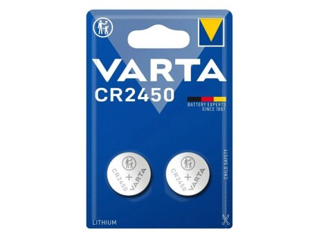VARTA CR2450 Litijumske dugmaste baterije 2/1