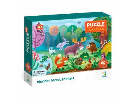 Dodo Puzzle Čudesne šumske životinje 104/300375