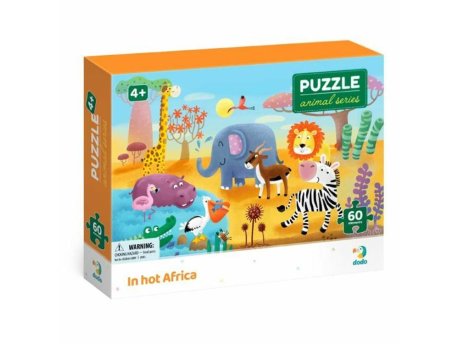 Dodo Puzzle Životinje iz Afrike 104/300376