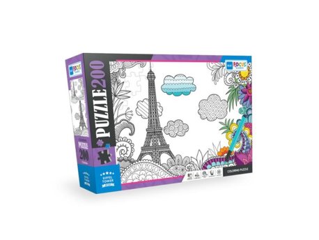 Blue Focus Puzzle za bojenje Eifel Tower BF387 108/23876