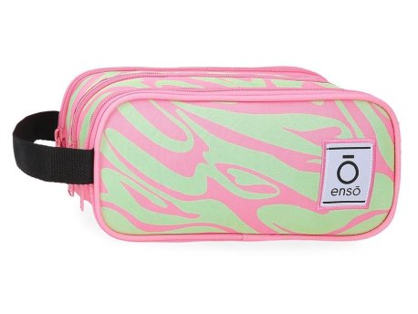 ENSO ENSO Pernica sa 3 pregrade zeleno/roze