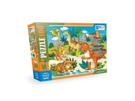 Blue Focus Puzzle Dinosaurs BF318 108/23180
