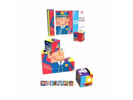 Milla Toys Puzzle kocke 6u1 Profesije 91/70737