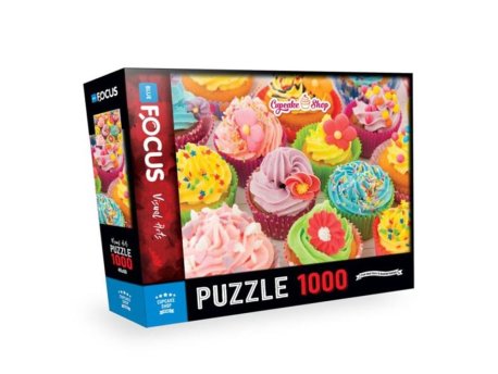 Blue Focus Puzzle Cupcake Shop BF482 108/24828