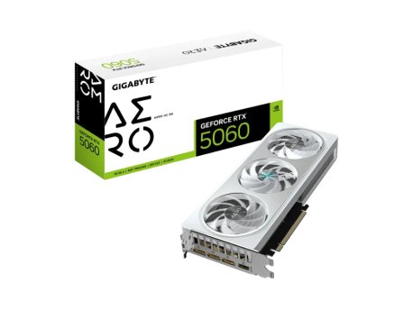GIGABYTE NVidia GeForce RTX 5060 AERO 8GB 128bit GV-N5060AERO OC-8GD
