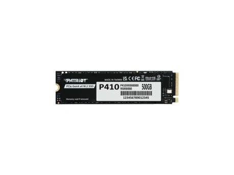 PATRIOT SSD M.2 NVMe 500GB P410 5000MBS/2300MBS P410P500GM28H