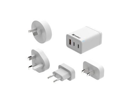 Sandberg 3in1 Travel Charger USB-C/A 65W 441-59