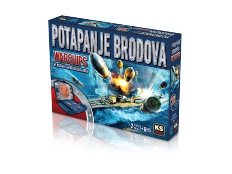 Milla Toys Društvena igra Potapanje brodova 58/25912