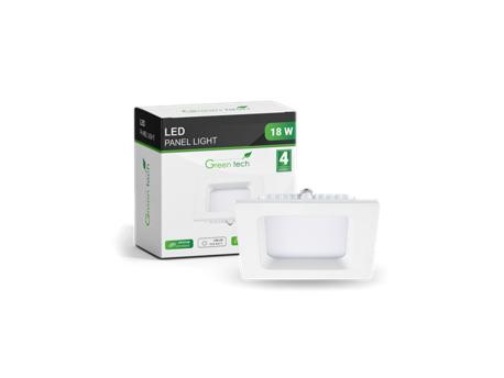 GREENTECH LED panel 18W 6500K (CX-S01-18CW)