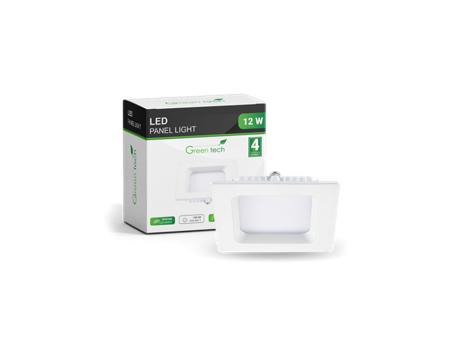 GREENTECH LED panel 12W 4200K (CX-S01-12NW)