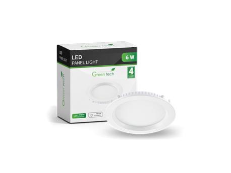 GREENTECH LED panel 6W 4200K (CX-R01-6NW)