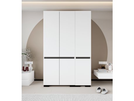 HANAH HOME Ormar Floransa 135 White Anthracite v3