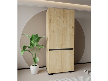 HANAH HOME Ormar Floransa 90 Safir hrast Anthracite