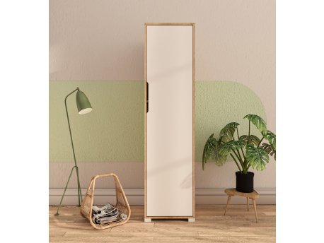 HANAH HOME Ormar Flora 47 Safir hrast Bela