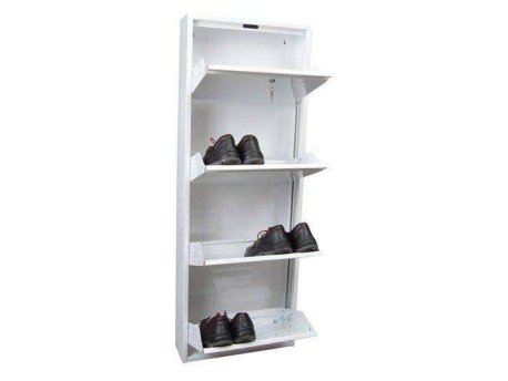 HANAH HOME Ormar za cipele Garda 4 White