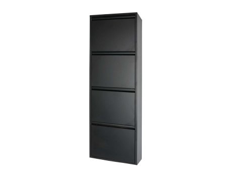 HANAH HOME Ormar za cipele Marino 4 Black