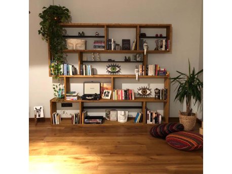 HANAH HOME Polica za knjige CPT6004 200