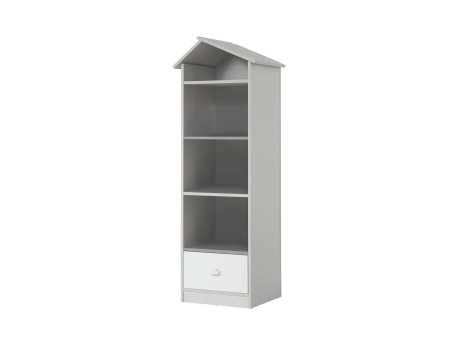 HANAH HOME Polica za knjige Ayder Grey