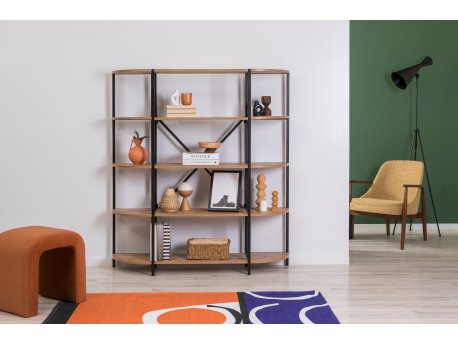 HANAH HOME Polica za knjige Signa Rafix