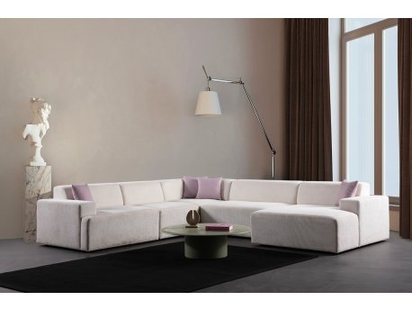 Atelier del Sofa Ugaona sofa Melva (L15 + O1 + C + O2 + Chl Rıght)