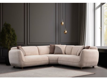 Atelier del Sofa Ugaona sofa Pavia Corner 3 (L15+Cx+15R)