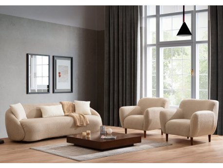 Atelier del Sofa Sofa sa 3 sedišta Napoli 3 Cappucino