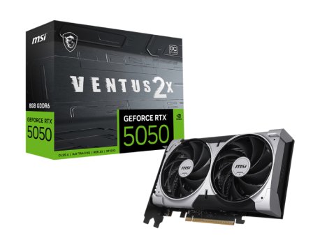 MSI NVidia RTX 5050 8G 128bit GeForce RTX 5050 8G VENTUS 2X OC grafička karta