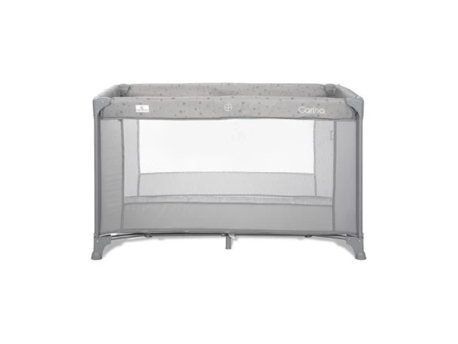 LORELLI BERTONI Prenosivi krevet carina 1 nivo grey stars