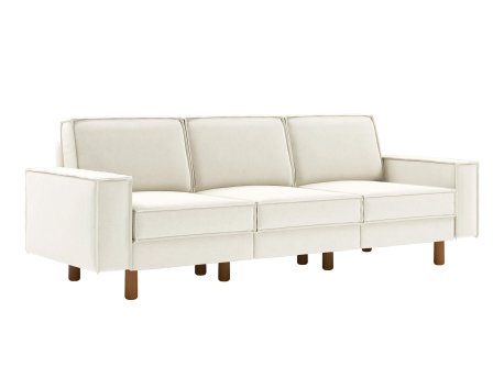 Atelier del Sofa Sofa sa 3 sedišta Sparrow Extra 3 Milk Froth Walnut