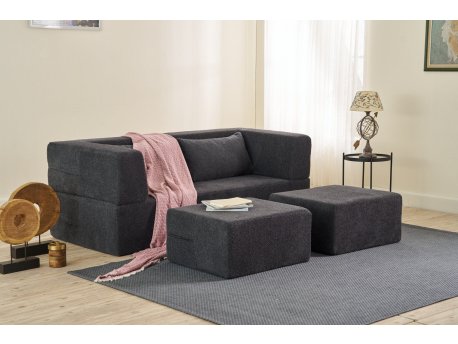 Atelier del Sofa Sofa za 2 sedišta Pirgos Anthracite