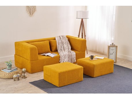 Atelier del Sofa Sofa za 2 sedišta Pirgos Orange