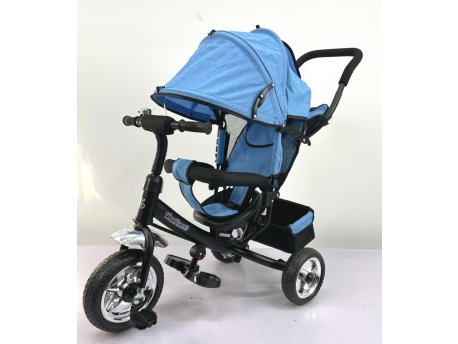 Playtime 411 Tricikl sa podesivim naslonom plavi
