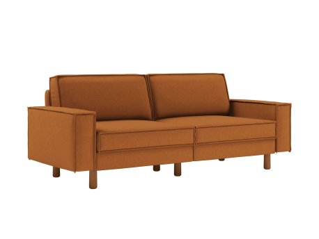 Atelier del Sofa Sofa sa 3 sedišta Sparrow 3 Caramel Walnut