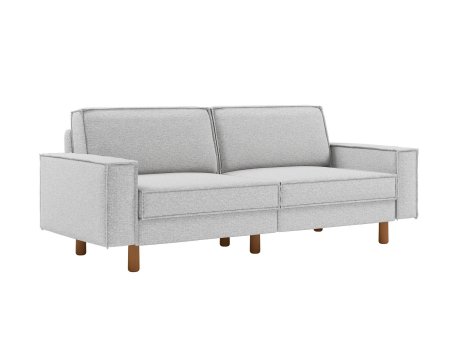 Atelier del Sofa Sofa sa 3 sedišta Sparrow 3 Pebble Walnut