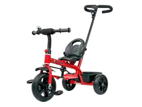 ARISTOM 448 Tricikl sa ručicom crveni