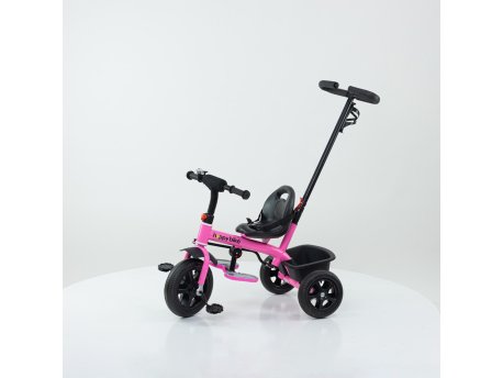 ARISTOM 448 Tricikl sa ručicom roze