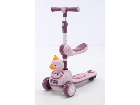 ARISTOM 664 Trotinet sa podesivom ručicom roze