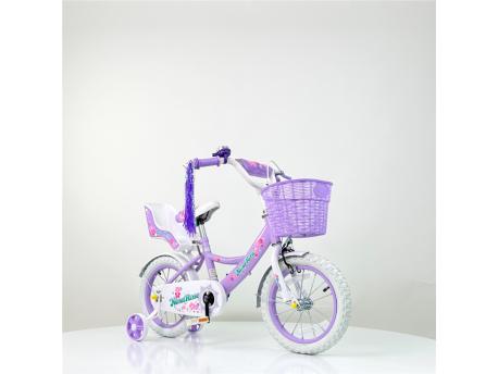 ARISTOM 722-14 Nina Rose Dečiji bicikl ljubičasti