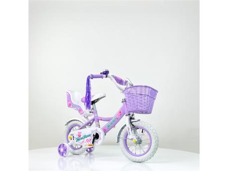 ARISTOM 722-12 Nina Rose Dečiji bicikl ljubičasti