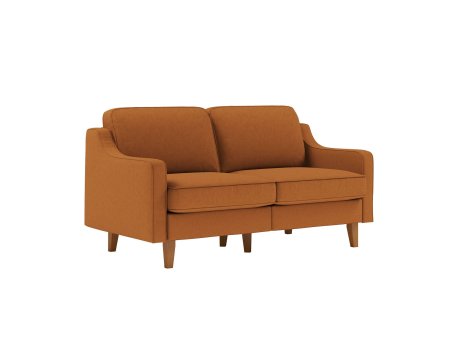Atelier del Sofa 2-Seat Sofa Robin 2 Caramel Walnut