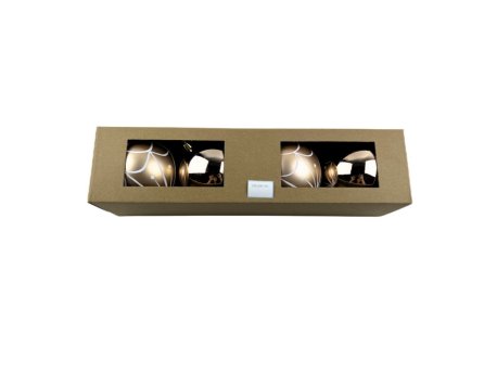 MILENIJUM Novogodišnji ukras Kugla 10cm 4/1 bakarna JC23SP-551 42/71604