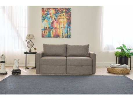 Atelier del Sofa Sofa za 2 sedišta Saros Brown