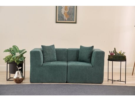 Atelier del Sofa 2-Seat Sofa Raks Green