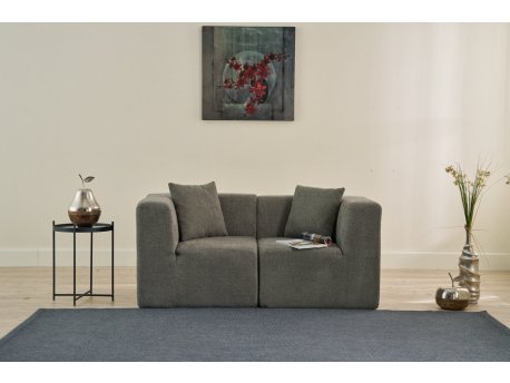 Atelier del Sofa 2-Seat Sofa Raks Grey