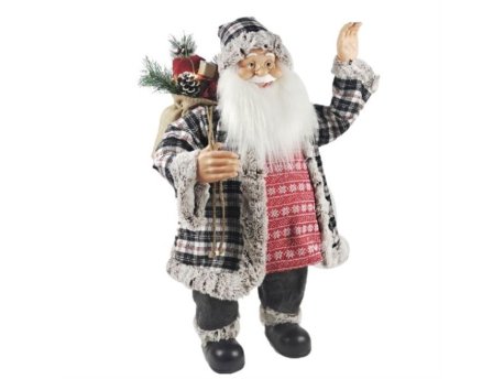 MILENIJUM Deda Mraz sa muzikom, svetlom i pokretima 80cm 42/70203